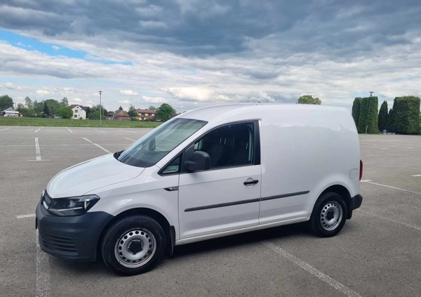 Volkswagen Caddy cena 42500 przebieg: 190000, rok produkcji 2018 z Niepołomice małe 277